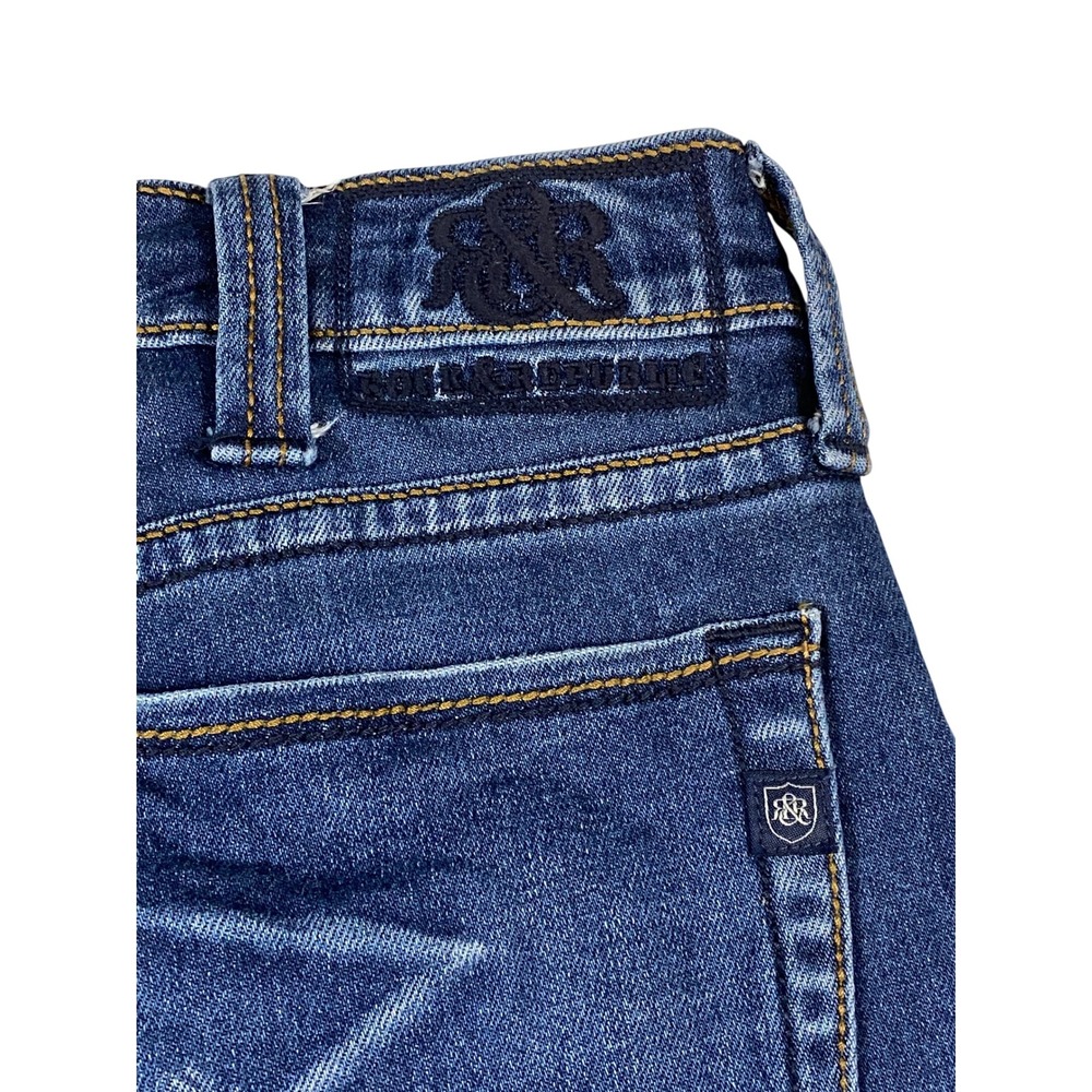 Rock Republic Henlee Bootcut Jeans Mens 36x30‎ Dark Wash Denim